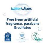 WaterWipes Plastic Free XL Bathing,Toddler Baby Wipes, 99.9 Water Based Wipes, Unscented Hypoallergenic for Sensitive Skin, 16 Count 1 pack Packaging May Vary - Image 6